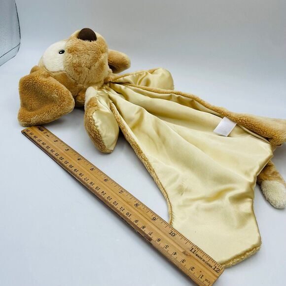 GUND Plush Stuffed Puppy Dog Lovey SPUNKY HUGGYBUDDY Satin Blanket for Baby - Picture 6 of 6